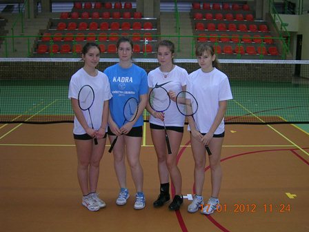 MistrzostwaPowiatu Zielonogórskiego w ramach Lubuskiej Olimpiady Młodzieży w Badmintonie